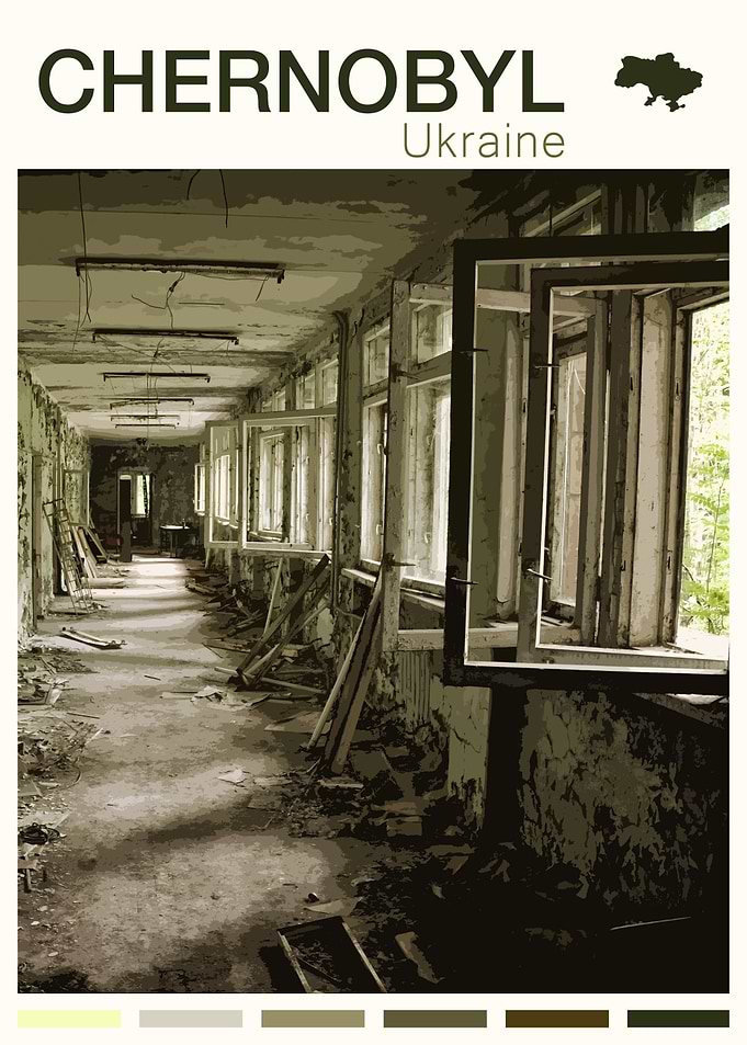 CHERNOBYL TRAVEL POSTER