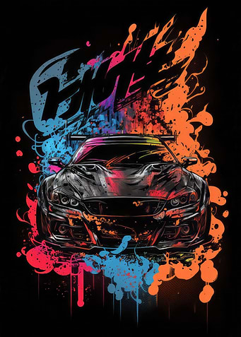 Car graffiti