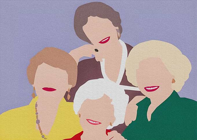 Golden Girls Minimalist