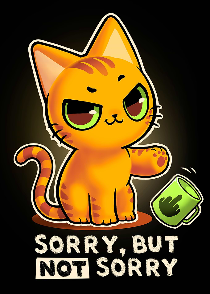Sorry but not sorry Sassy