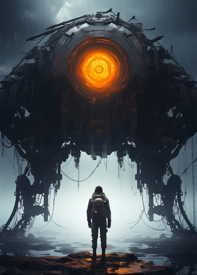 Gamer in a future matrix