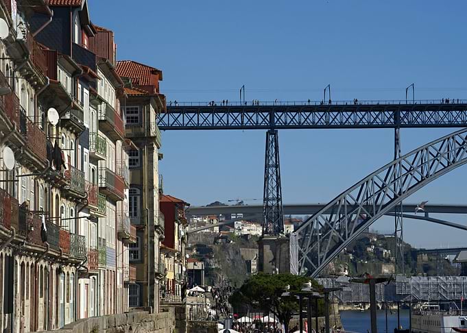 Zona Ribeira View in Porto
