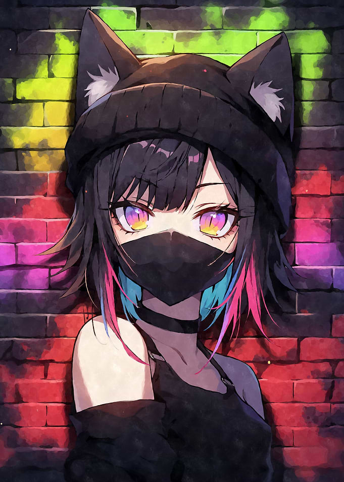 Colorful Nekomimi Graffiti
