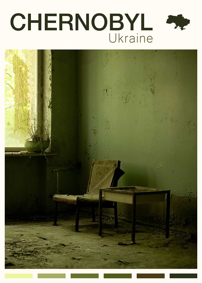 CHERNOBYL TRAVEL POSTER