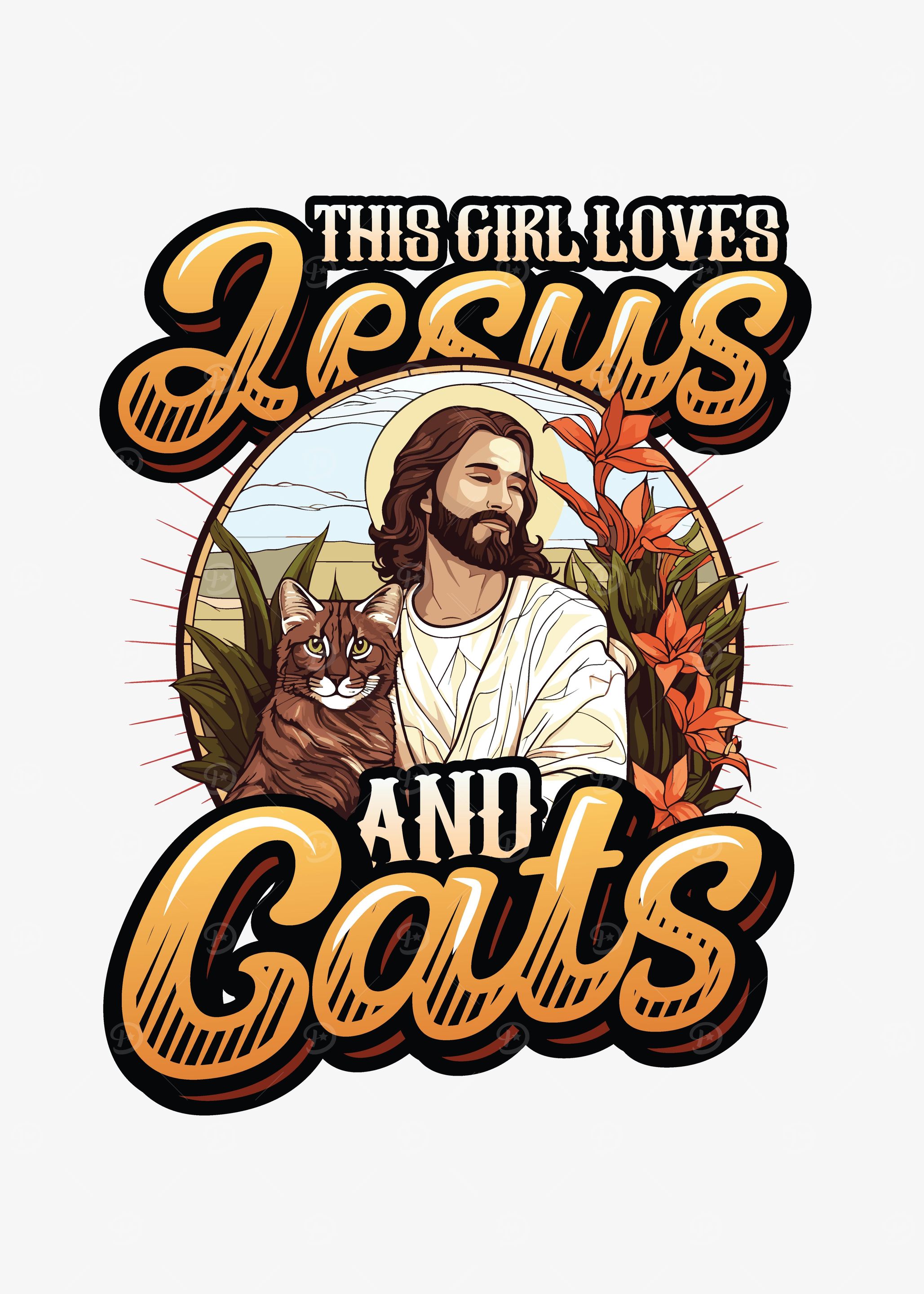 Cats Jesus Christ Faith