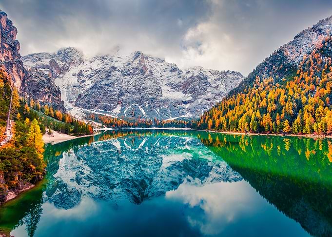 Braies Lake Italy