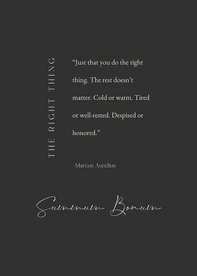 Marcus Aurelius quote art