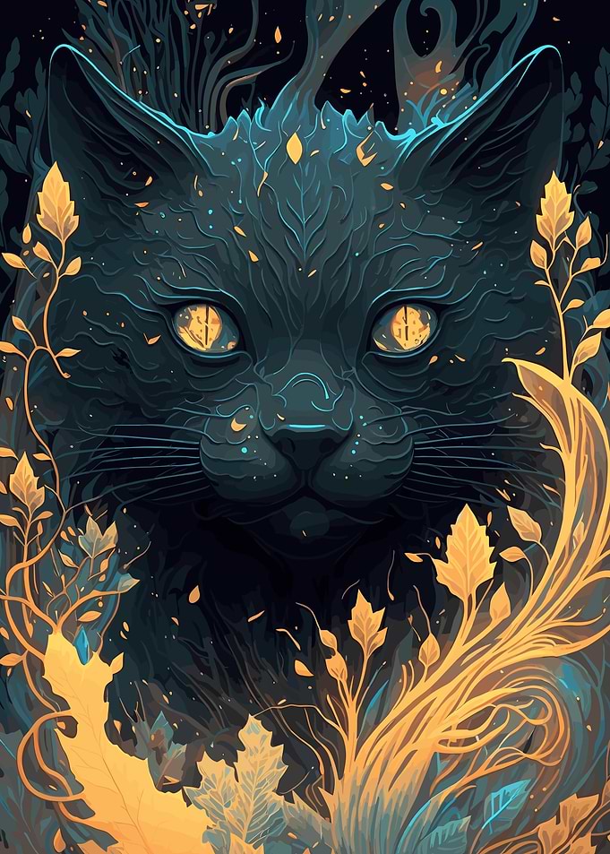 Black Bombay Cat
