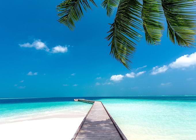 jetty leading to ocean