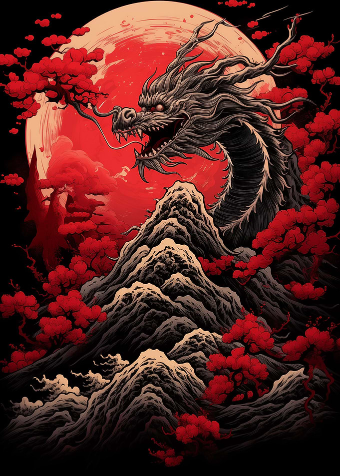 Japanese Dragon Night