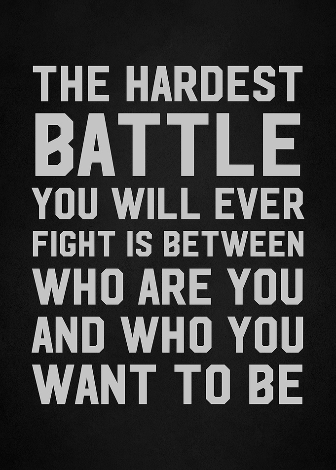 the hardest battle