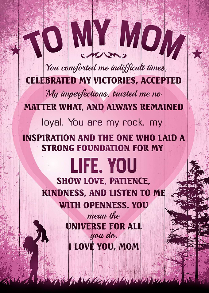 To My Mom