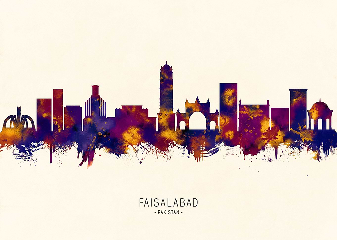 Faisalabad Skyline