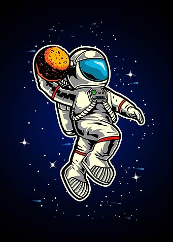 Astronaut Basketball