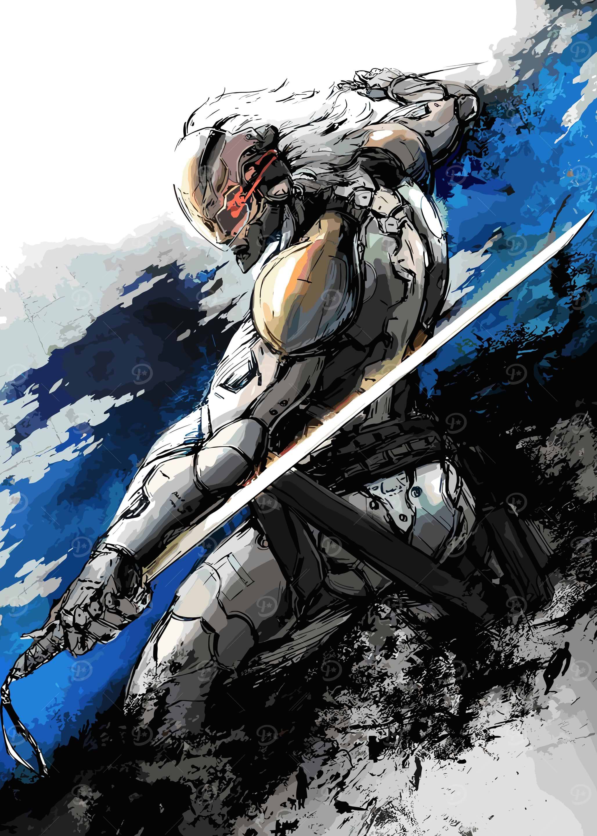 Metal gear rising Posters Online - Shop Unique Metal Prints