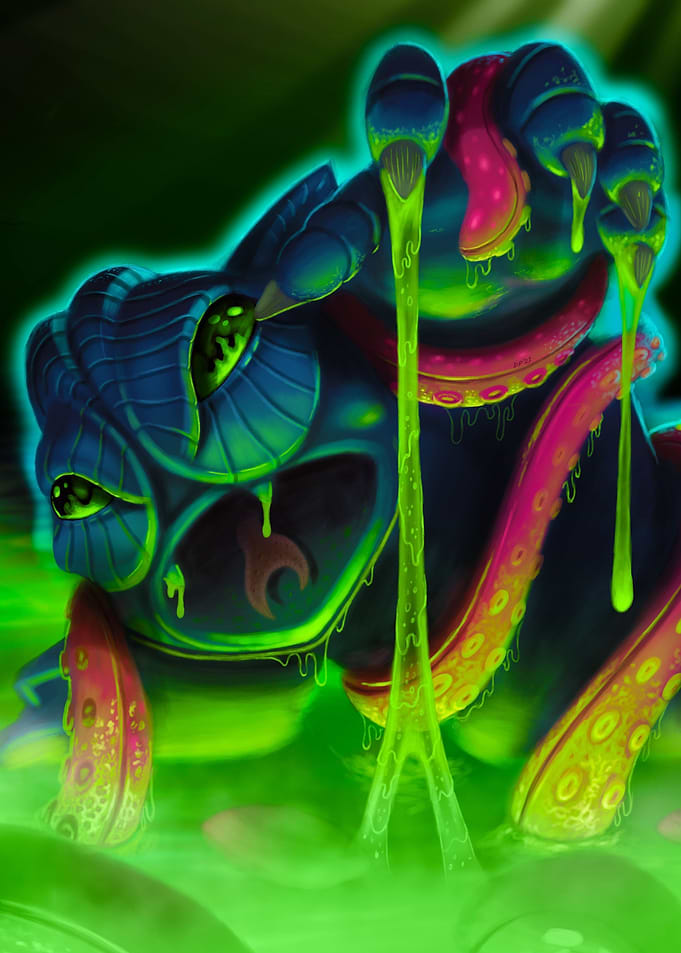 Garbage Horror Creature