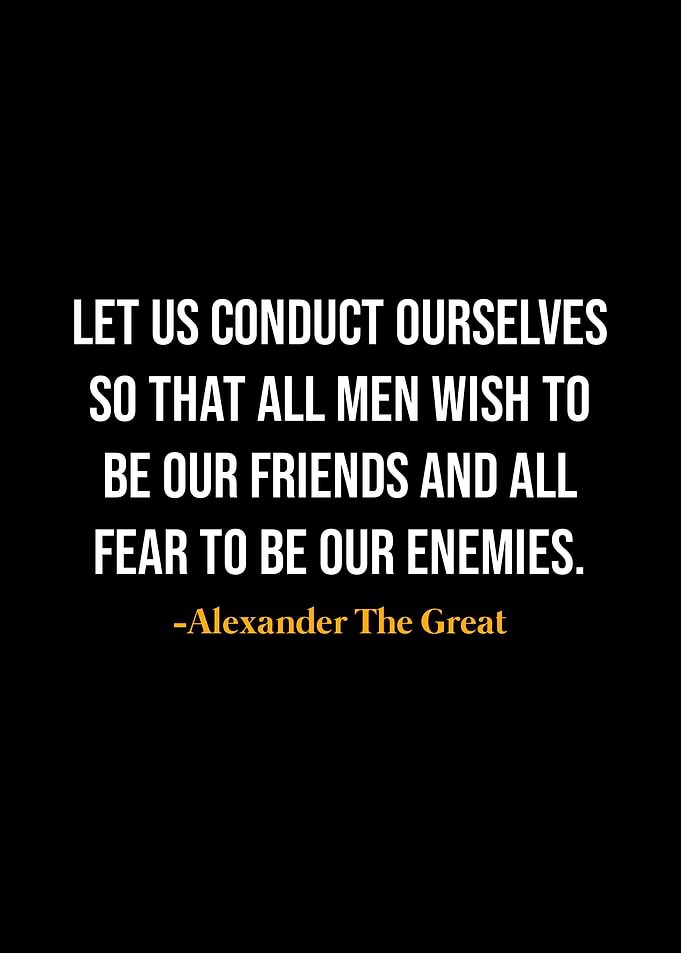 Alexander The Great Quotes