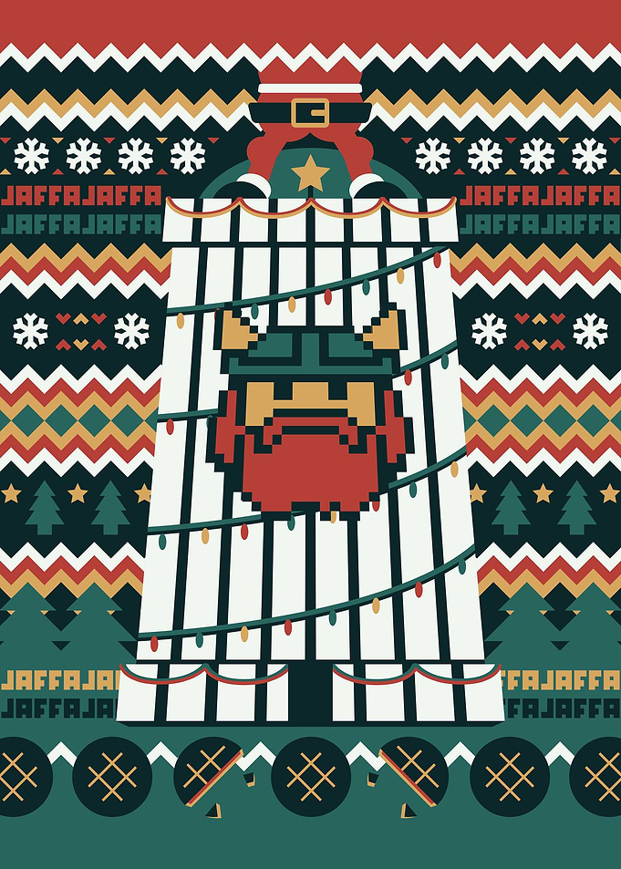 Jaffa Factory at Christmas