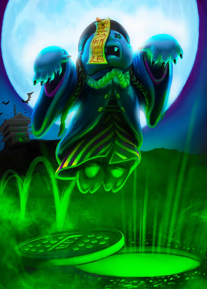 Garbage Horror Vampire