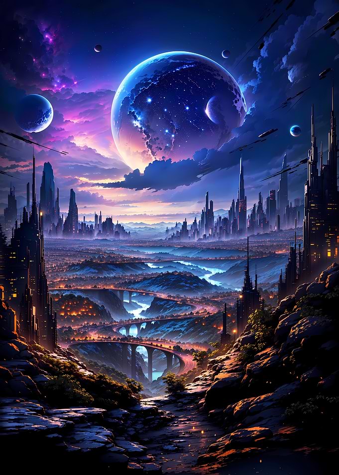 The New Earth Cityscape