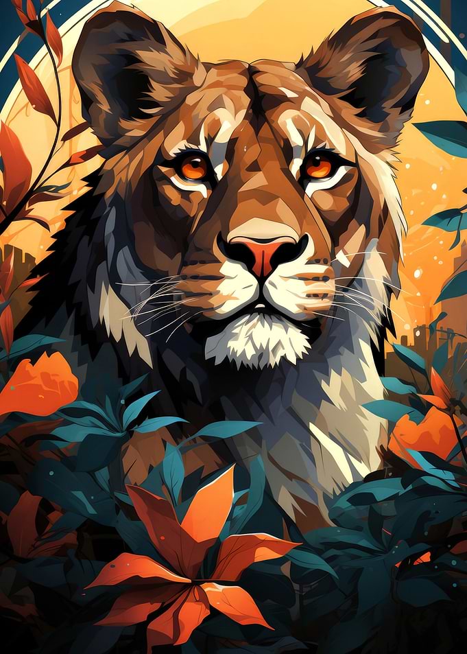 Cute Lioness