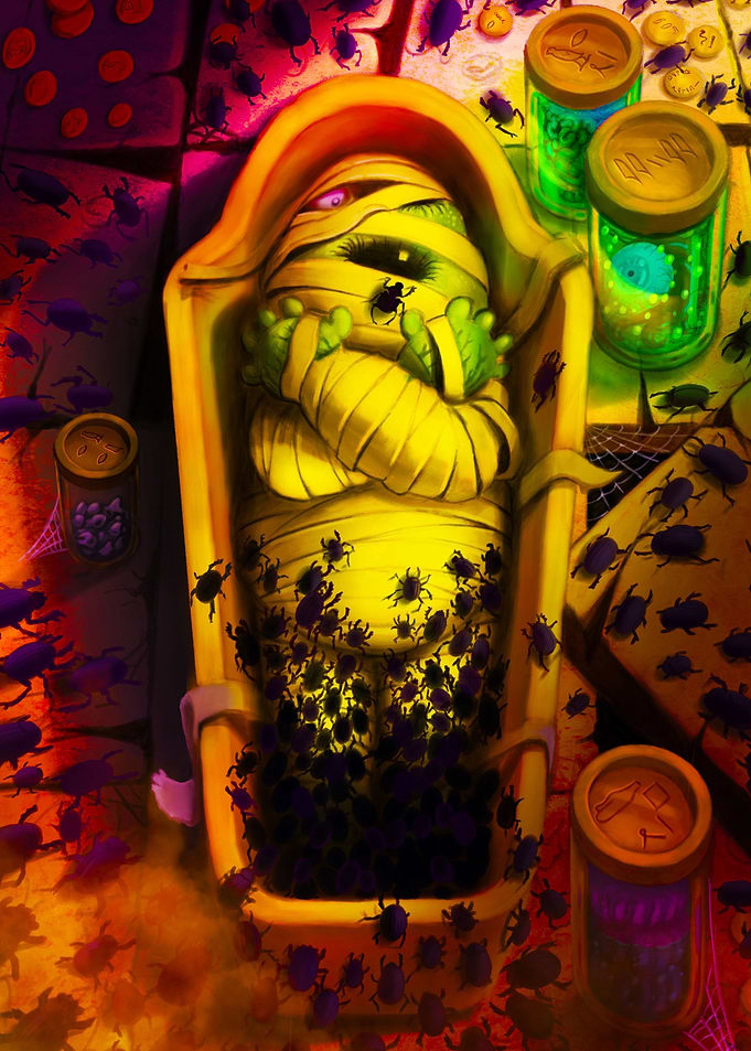 Garbage Horror Mummy