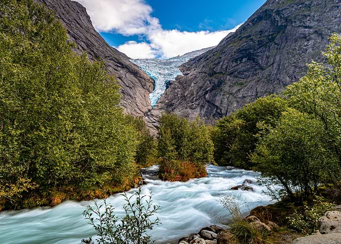 Norweigan Glacial View