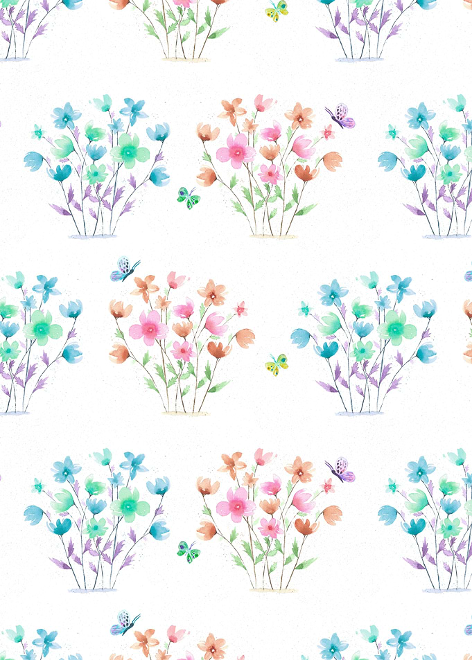 Butterflies and Flowers