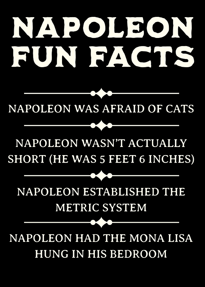 Napoleon Bonaparte Facts