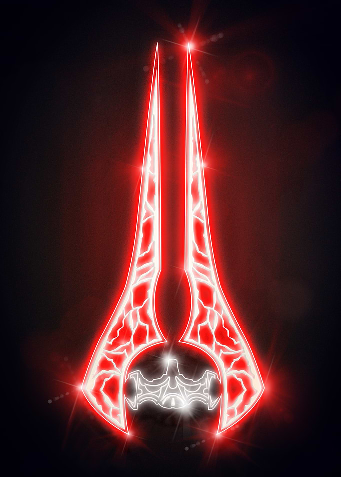 Red Energy Sword