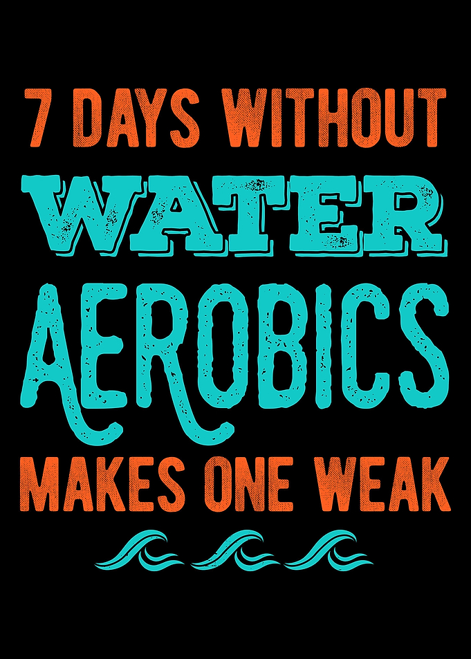 Funny Water Aerobics Lover