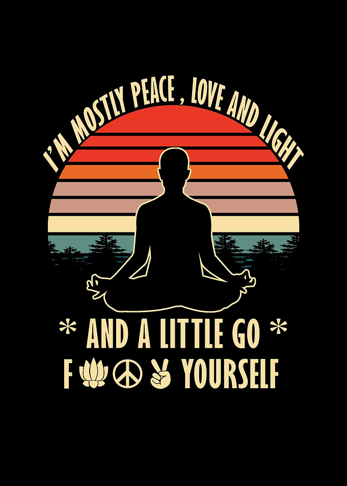 im mostly peace love light
