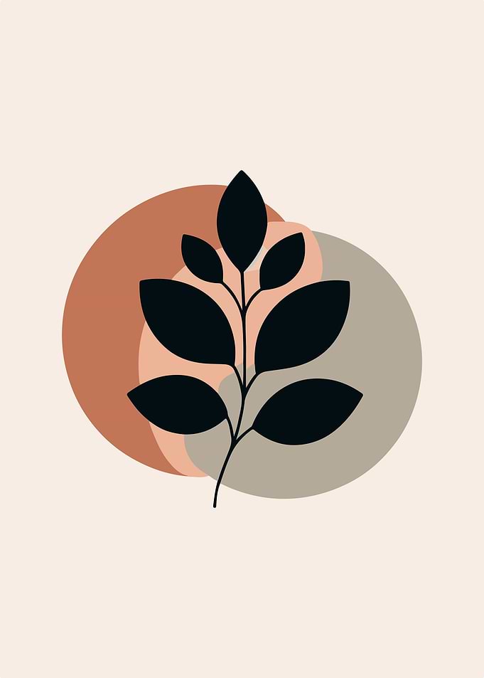 Minimalist Botanical Art