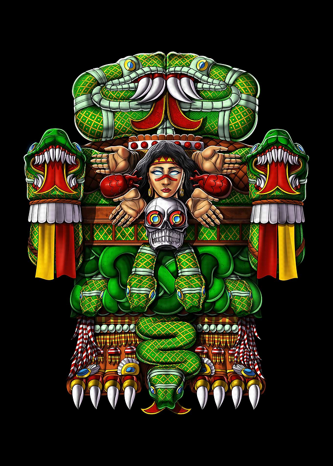 Aztec Goddess Coatlicue