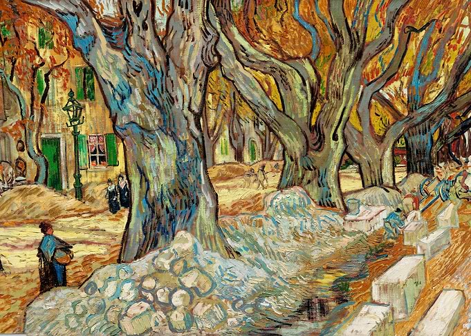 The Large Plane Trees