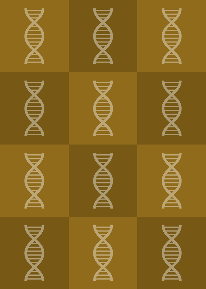 DNA Science Icons Pop Art