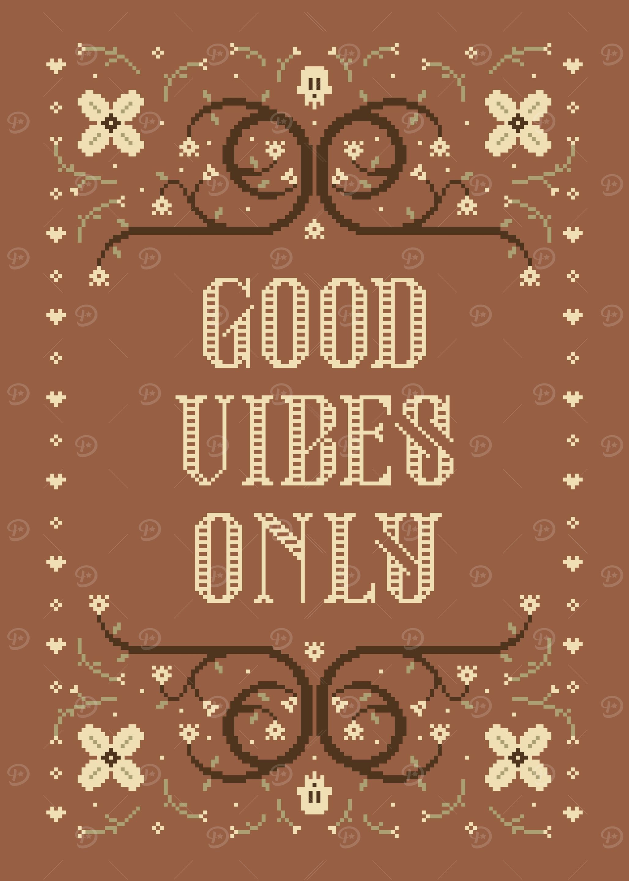 Good Vibes Only Home Decor