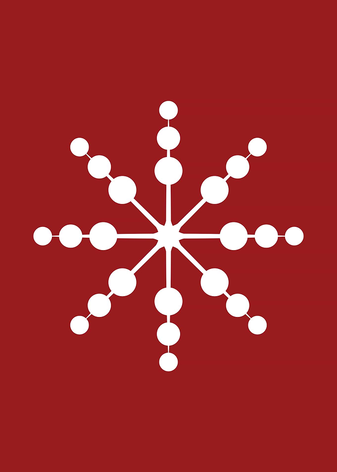 Mid Century Snowflake
