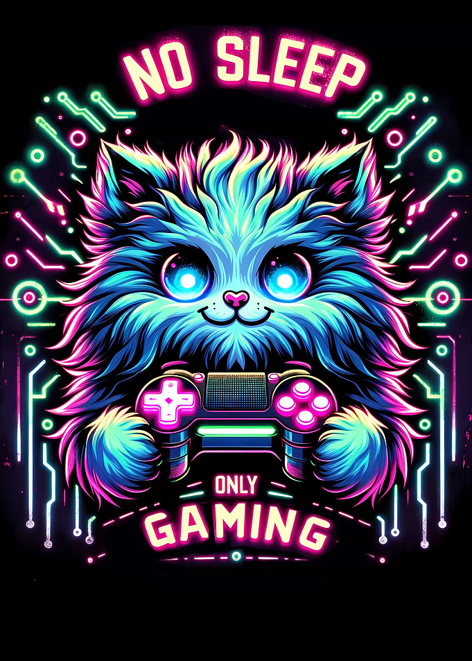 Cat and Gaming