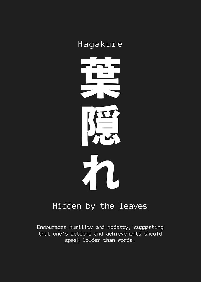 hagakure quote japan