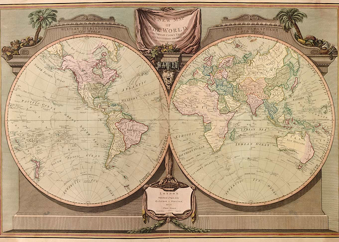 Old Antique Map