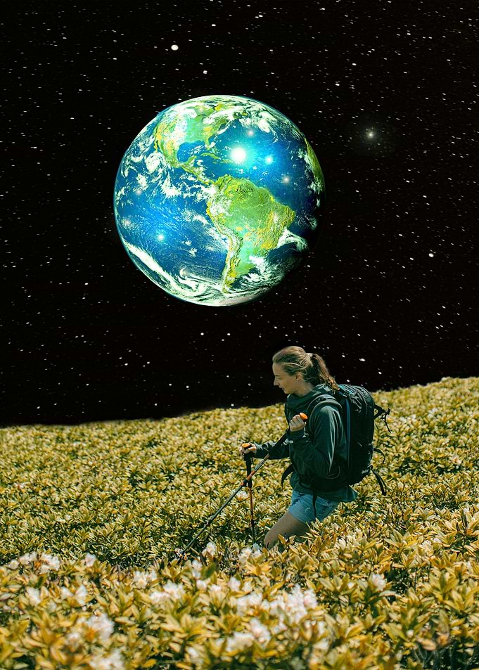 Hiking in Space