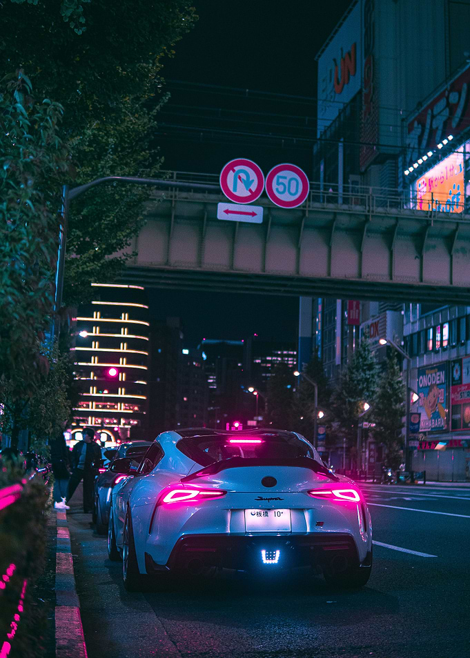 Cyberpunk Toyota Tuners
