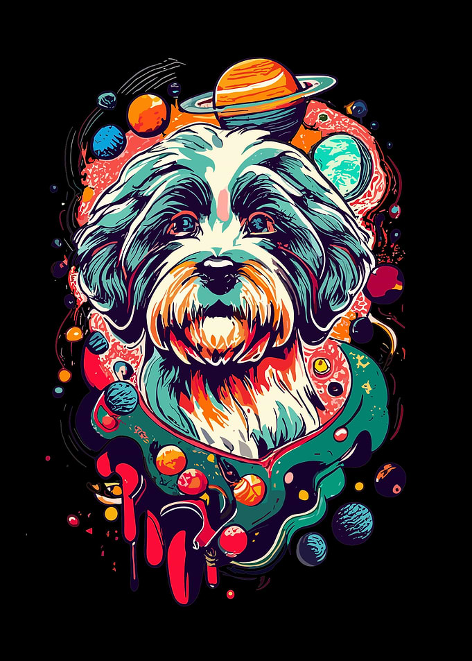 Astronaut Water Dog