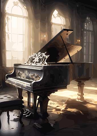 Piano Colorful