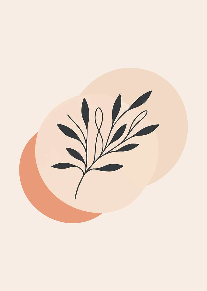 Minimalist Botanical Art