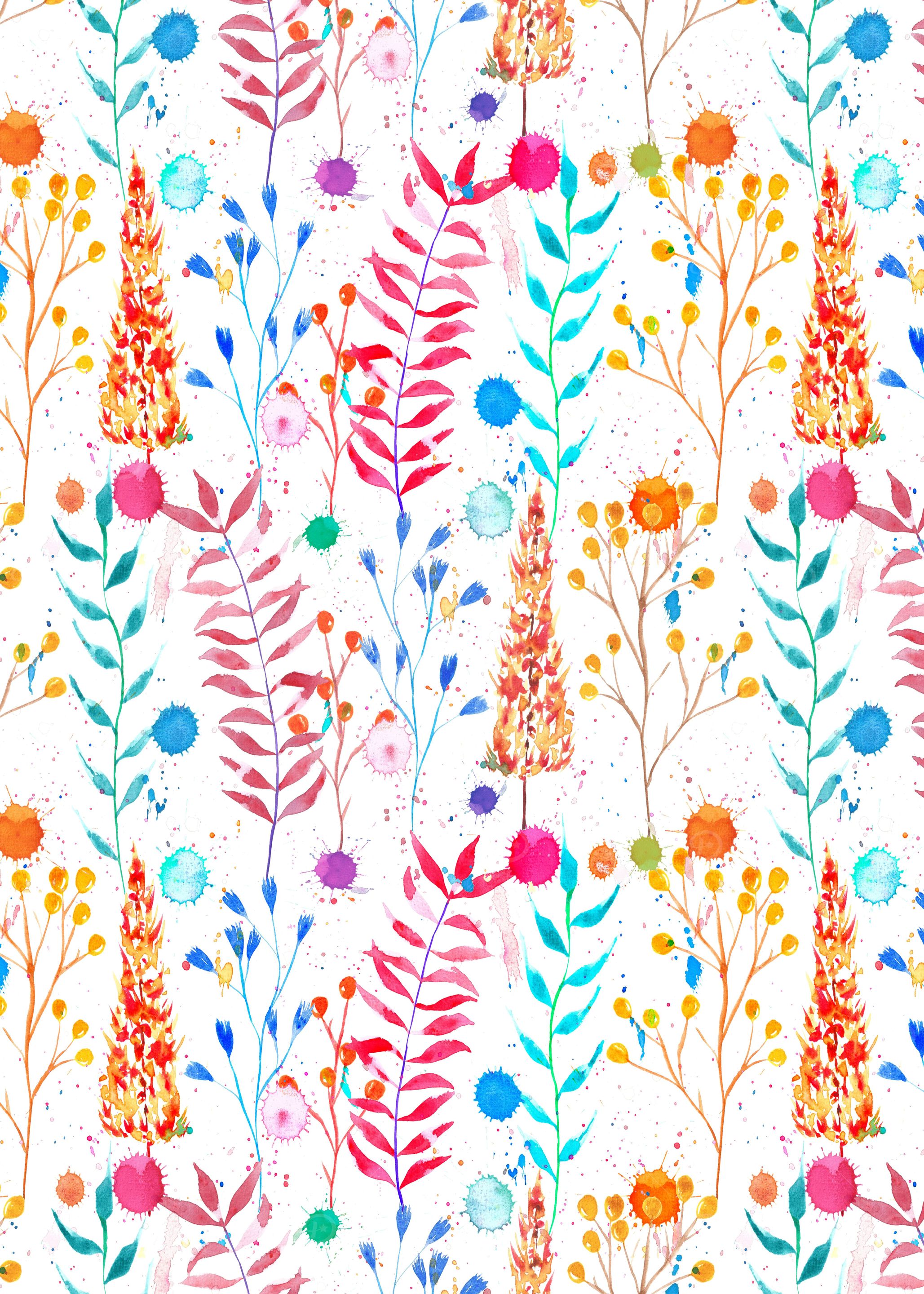 Watercolor Garden 036