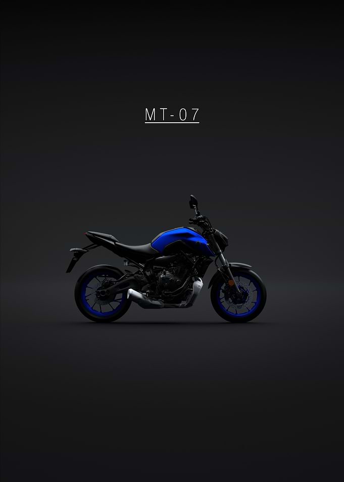 Yamaha MT07 2021 Blue