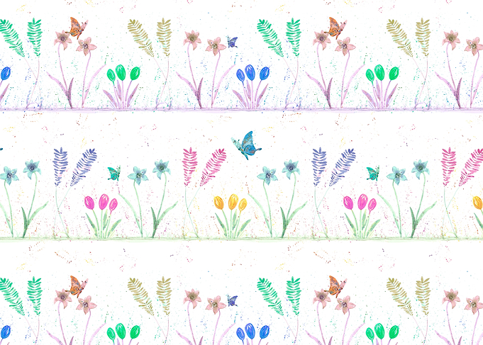 Flowers and Butterflies