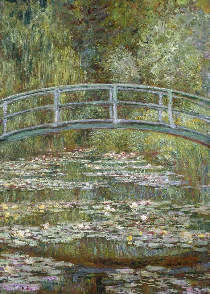 Bridge over a Pond